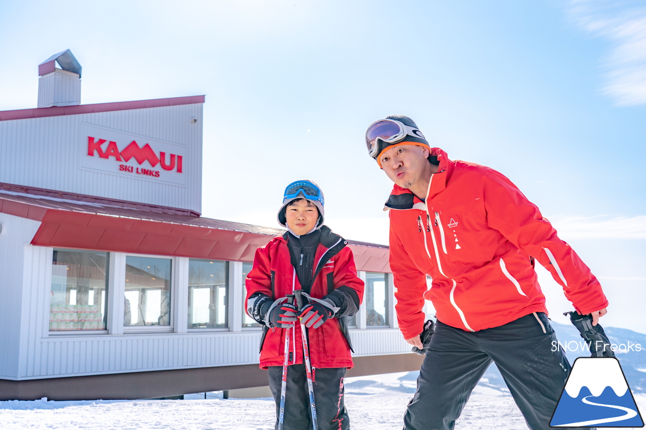 カムイスキーリンクス｜遂にやってきたポカポカ陽気！春雪コンディションのゲレンデに華麗なシュプールを描きましょう(^^)/